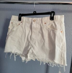 GAP Women's White Denim Shorts